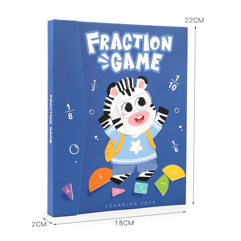 Монтессори Магнитные Обучающие Математические Пазлы Игрушки для Детей Деревянный Набор Книг Детские Арифметические Развивающие Игрушки Учебные Пособия