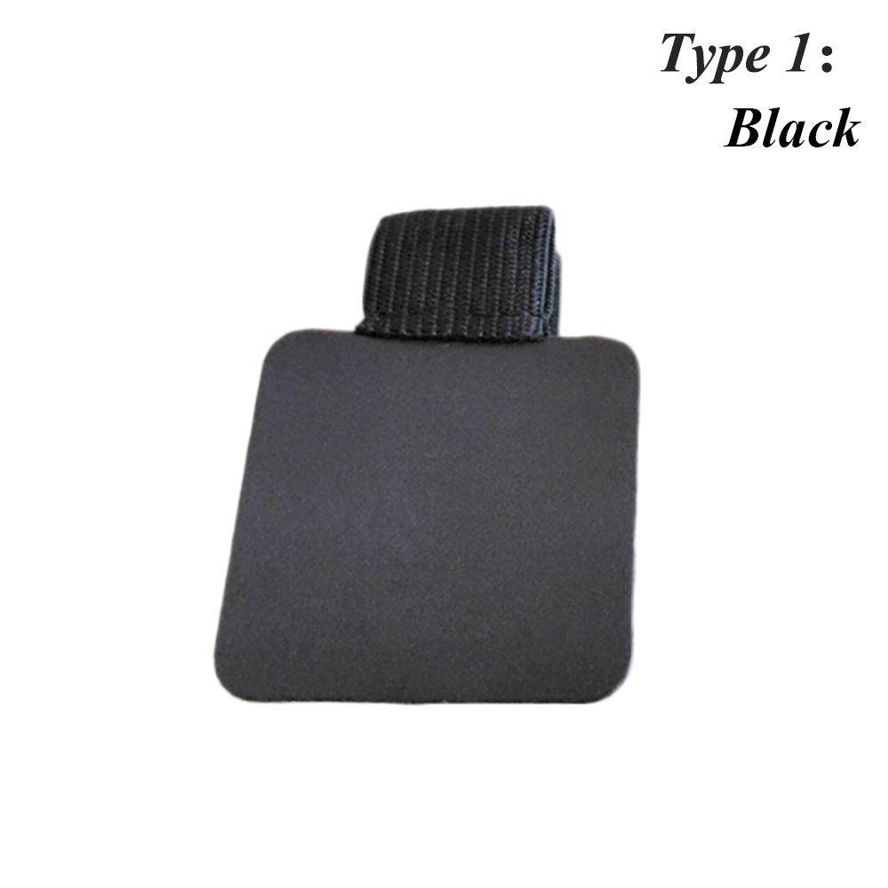 4PCS Useful Convenient Stationery Self-adhesive Pen Holder Leather Pen Clips Notebook Elastic Loop