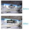 1PC 300mm Wide Curve Inner Clip On Rear View Rearview Mirror Universal Car Truck