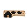 51-58mm Universal Coffee Tamper Mat Station Stand Portafilter Holder Support Base Rack Walnut Wood Coffee Lever Tools Organizer