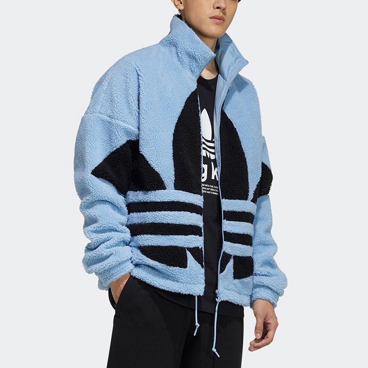 adidas Унисекс флисовая куртка Originals Небесно-голубая HC0327