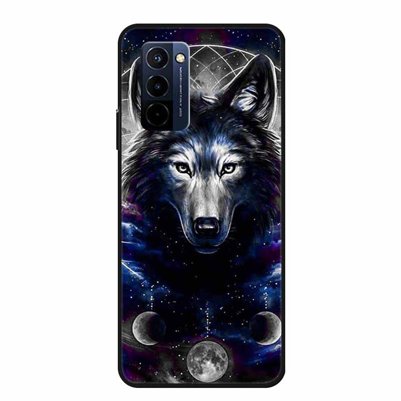 Soft Tower Cover for Wiko 10 Case Lion Silicone TPU Back Covers for Wiko10 Case Watermelon Painted Lake Protection Shell