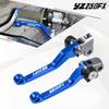 For YAMAHA YZ250FX YZ250 FX Motorcycle Pivot Dirt Bike Pit Brake Clutch Handle Levers Motorcoss YZ 250 FX 2015 2016 2017