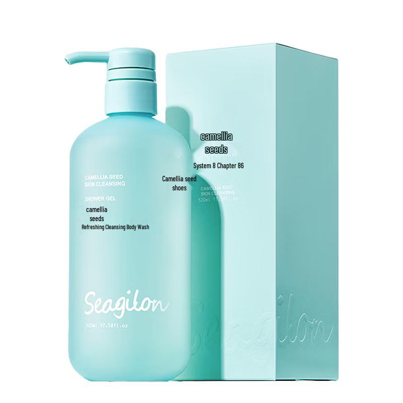 Seagilon Освежающий гель для душа с маслом семян камелии