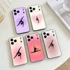 Чехол для телефона GYM Girl Gymnastic Силиконовый Мягкий Для IPhone 17 16 15 14 13 12 11 X XR Plus Pro Max Plus