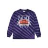 Palace Толстовка с длинными рукавами и принтом логотипа X AMG Collaborative, топы унисекс, фиолетового цвета P20AMGLS002