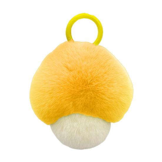 Плюшевый брелок в виде гриба, нечеткий искусственный мех кролика, автомобильный брелок для ключей, DIY брелок, подвеска, украшение, украшение для рюкзака, подарок на день рождения