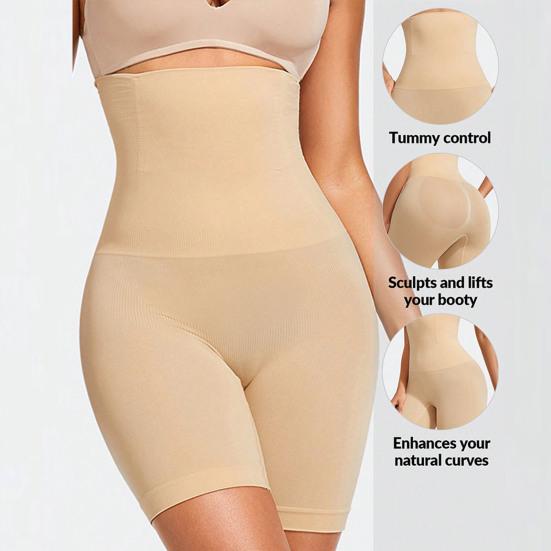 Женские утягивающие брюки, корректирующее нижнее белье, утягивающее, бесшовное, из высокоэластичной ткани, корректирующее тело