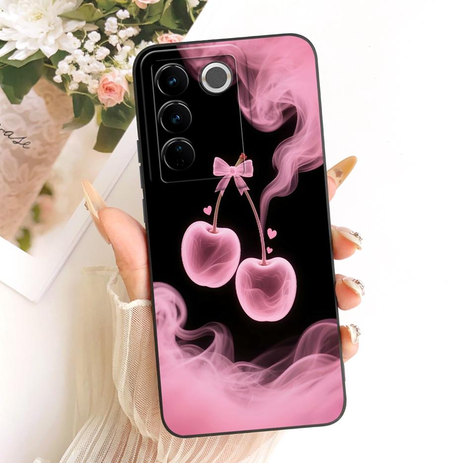 Чехол для Vivo V27 Pro V2230 Крутой Чехол-Обложка с Рисунком Совы и Дракона Ударопрочный Мягкий ТПУ Чехол для Телефона Для Vivo V27e V 27 e VivoV27 Pro Fundas