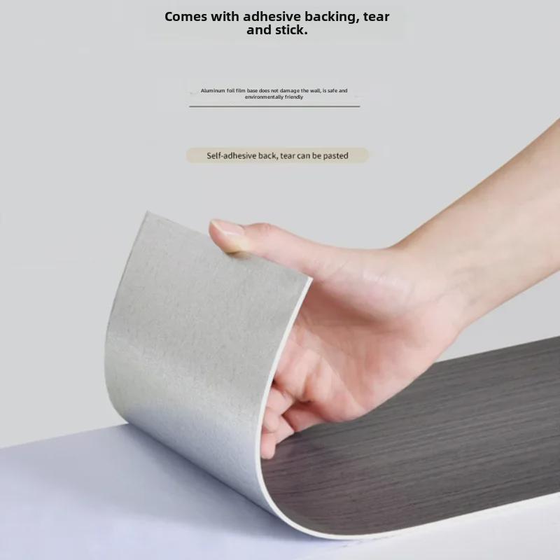 Самоклеящиеся плинтусы с текстурой дерева и водонепроницаемые настенные наклейки для углов и подоконников