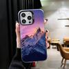 Ландшафт Горных Вершин Ударопрочный Чехол для Телефона для iPhone 17 Air 16 16E 15 Pro Max 14 Plus 13 Mini 12 Задняя Крышка Противоударный Funda