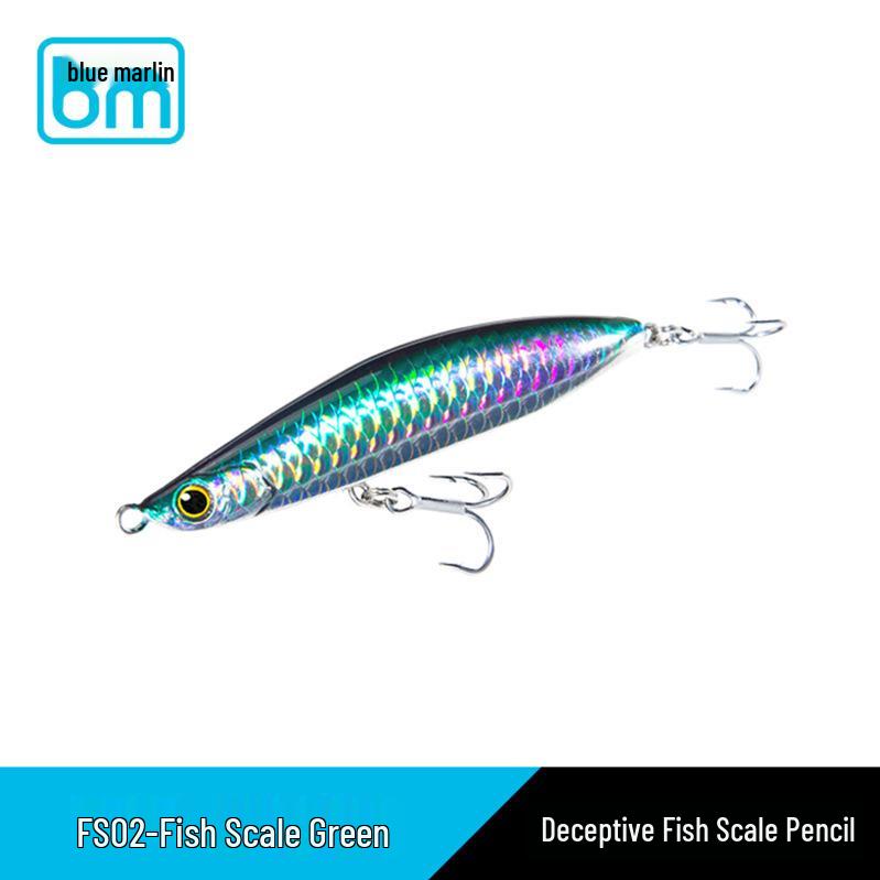 Тонущий воблер Bluefin Tuna: Ультимативная подводная спиннинговая приманка для всех слоев воды, идеально подходит для окуня и сома.