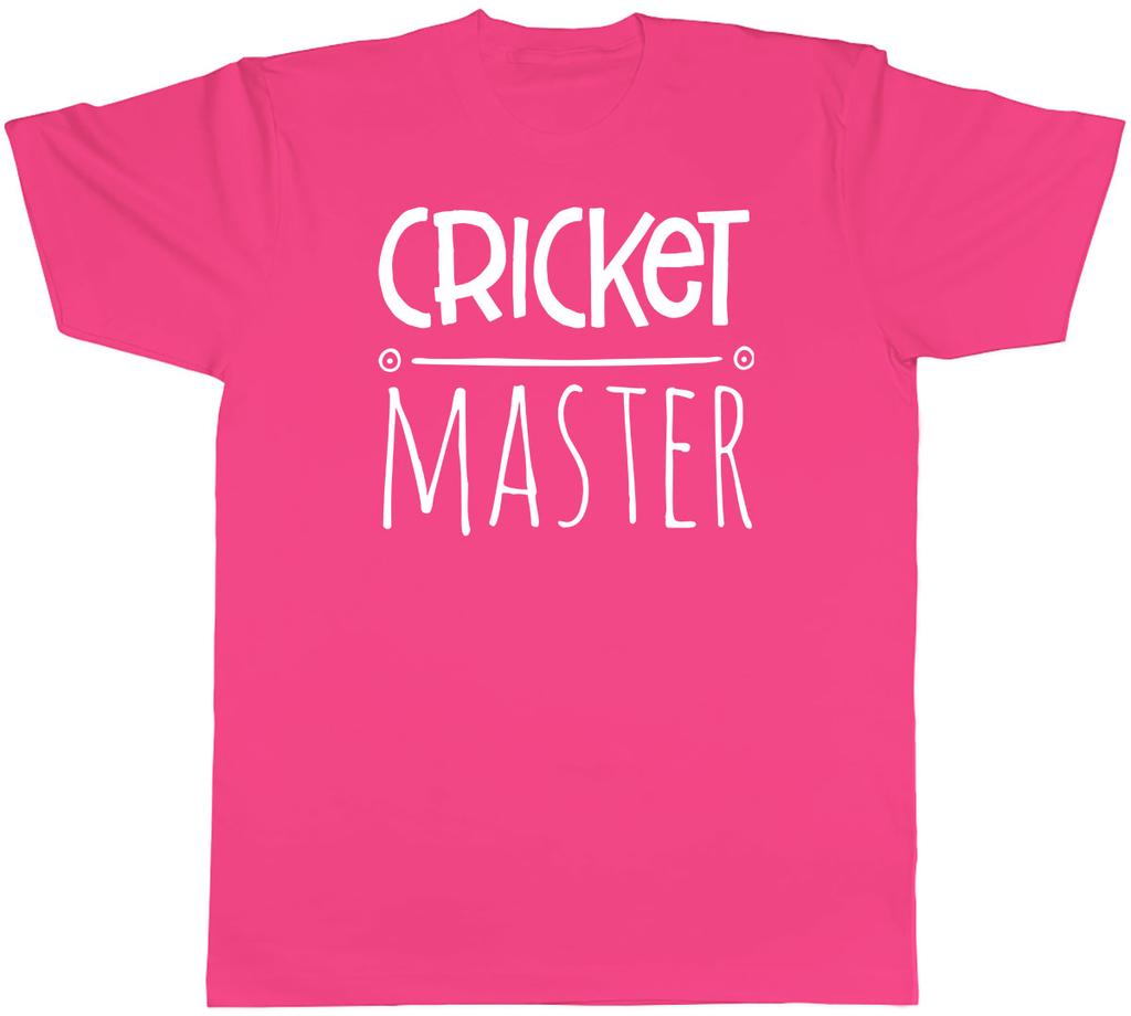 Cricket Master Unisexs Unisex TShirt Tee