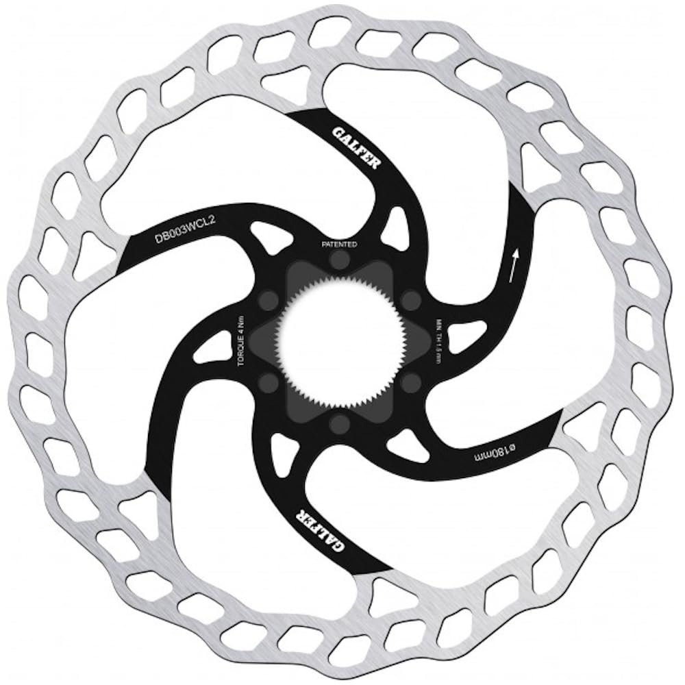 GALFER BRAKING SYSTEMS Тормозной диск DB002W2CL DISC WAVE для MTB (Центральный замок) 160/2.0мм