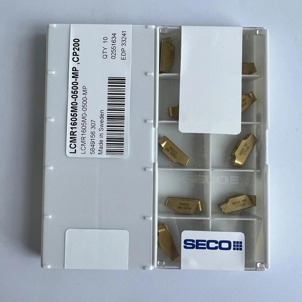 Seco / LCMR1605M0-0500-MP, CP200 /Original Genuine CNC Alloy Blade 10 PCS