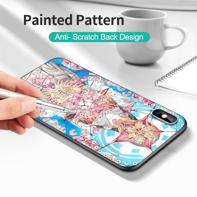 Black Tpu Case For Motorola Moto G52 G42 G60 4G G60S G71 G9 Play Plus Power One 5G Ace shintaro kago horror cartoon