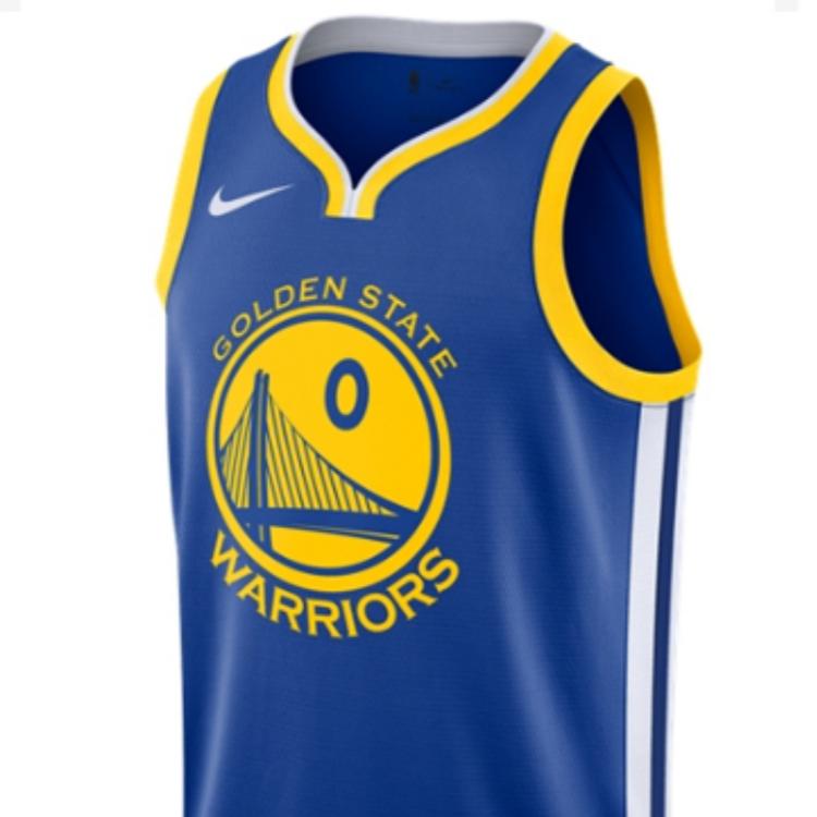 Nike X NBA Голден Стэйт Уорриорз ДеМаркус Казинс джерси 864475-403
