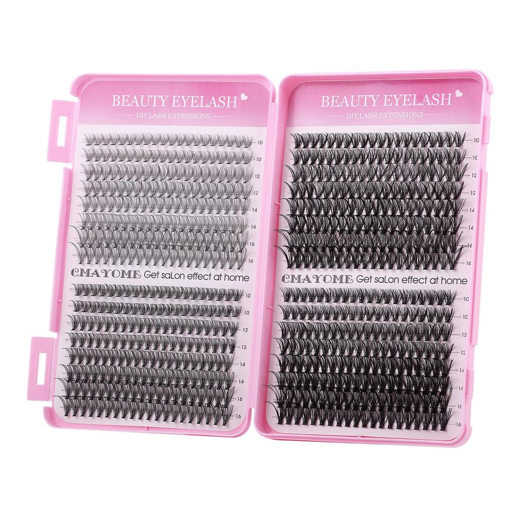 640 Tufts Diy Single Tufts Of False Eyelashes Natural Thick D-Song Segmented Grafting Eyelashes