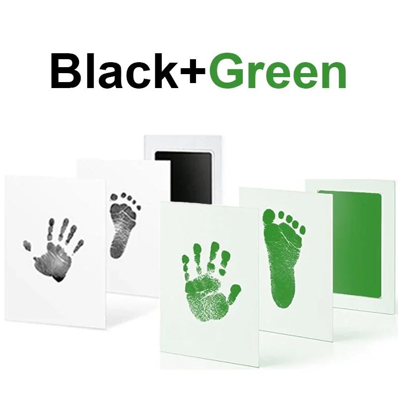 2 шт. Маркеры для отпечатков рук и ног новорожденного, чернильные подушечки, безопасные, нетоксичные, без касания кожи, безчернильные наборы-подушечки, отпечатки лап домашних животных, сувениры