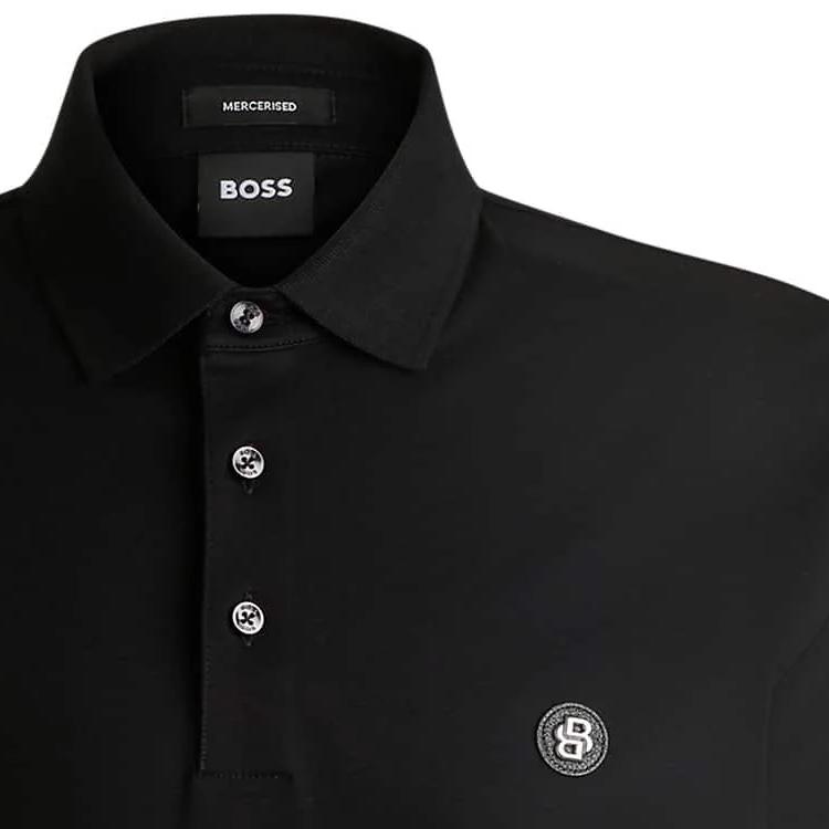 Поло Boss HUGO BOSS с нашивкой Double Monogram 50520297-001