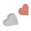 Heart Candle Mold Heart Resin Silicone Mold for DIY Candle Soap Plaster Ornament Home Decor Non Stick Easy to Demold