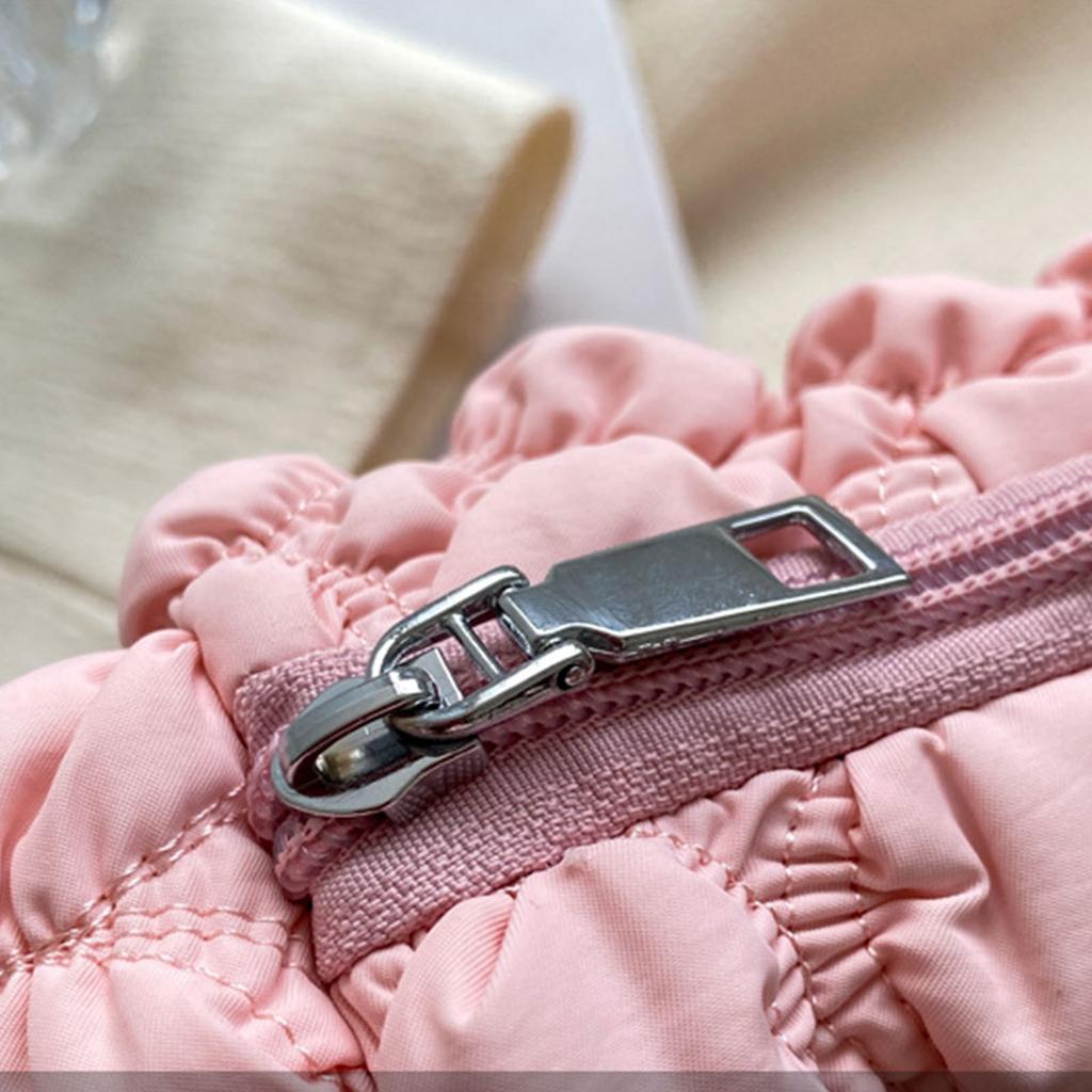 Нежная сумочка Плиссированная сумка-облако Сумка через плечо Сумка подмышкой Однотонная сумка-кошелек Подарок на День святого Валентина День матери