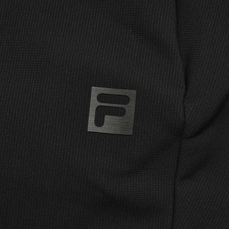 Fila А.П.. Динамичная мода Простые однотонные Повседневные для ежедневных тренировок Универсальные Удобные Вязаные спортивные брюки Мужские брюки Глубокий черный A61M541604FBK