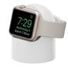 for iWatch Charging Stand Holder Silicone Dock Holder with Nightstand Mode for iWatch Wireless Charger