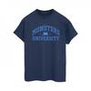 Disney Womens/Ladies Monsters University Logo Cotton Boyfriend T-Shirt