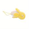 Cartoon Plush Banana Keychain On Backpack Hairy Kawaii Banana Pendant for Women Men Kid Toy Doll Key Chain Bag Car