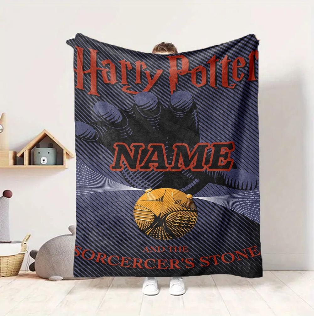 Custom Name Journey's End Flannel Blanket Throw Blanket Soft Warm Sofa Bed home Decor Unique Gift