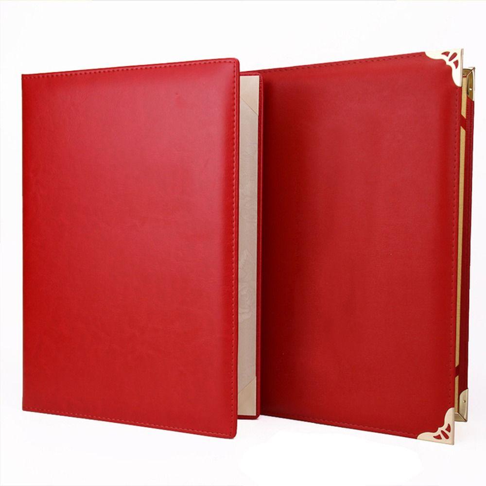 Poetry Reading A3 A4 Art Paper Hardcover Signing Contract Certificate Cover Wedding