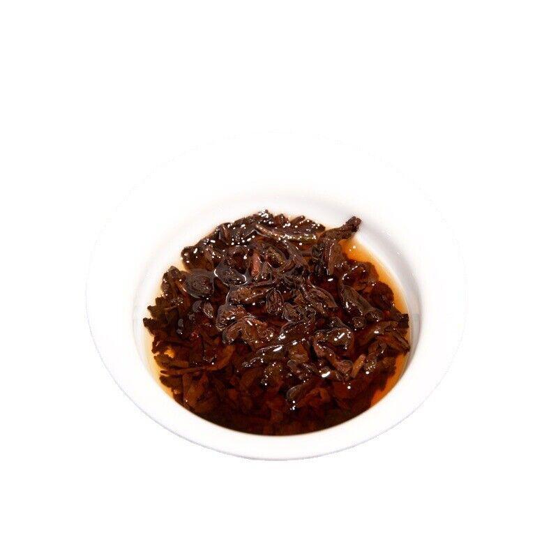 Yunnan Puer Tea Deep Mount Wild Charm Мягкий и сладкий спелый чай Пуэр 100г