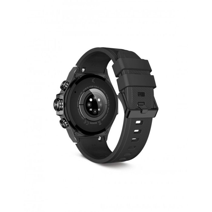 Montre Connectée - KSIX - Titane Noir - Écran AMOLED 1.43' - Bluetooth 5.3 - IP67