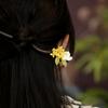 Vintage Flower Hairpin Flower Hairpin Fork Jewelry Accessories New Chinese Hair Stick  for Hanfu