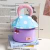 Cute Mushroom Shaped Makeup Cosmetic Bag Portable Large Capacity Toiletry Bag Travel Bag Storage Travel Organizer