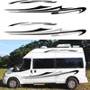2 Pieces Personalized Decorations Decals Stickers for Car Sports Motorhome Stripes Decorative Camper Vans Caravan