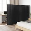VidaXL Room Divider Grey 165x800 Cm Bamboo, Room Partition Screen, Office Partition, Screen 377015