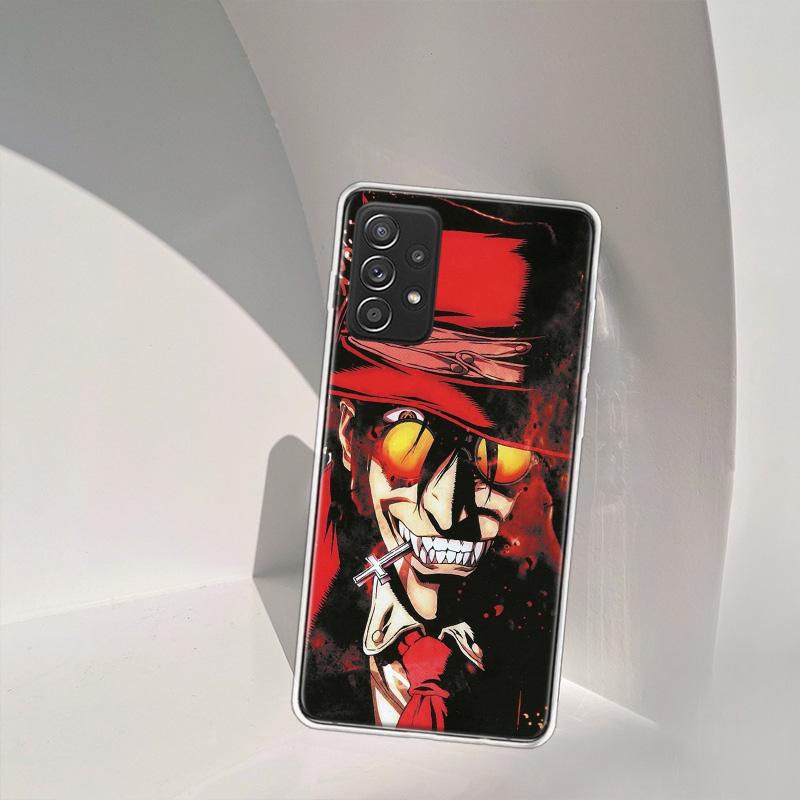 Чехол для телефона Alucard Helsing для Samsung A54 A57 A37 A17 A14 A15 A12 A24 A34 A55 A35 A25 A52S A07 A05S A04S A22 A32 A72 Galaxy Not