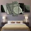 5 Panels Abstract Islamic Scripture Calligraphy Canvas Painting Muslim Posters and Prints Wall Art Pictures Home Decor No Frame