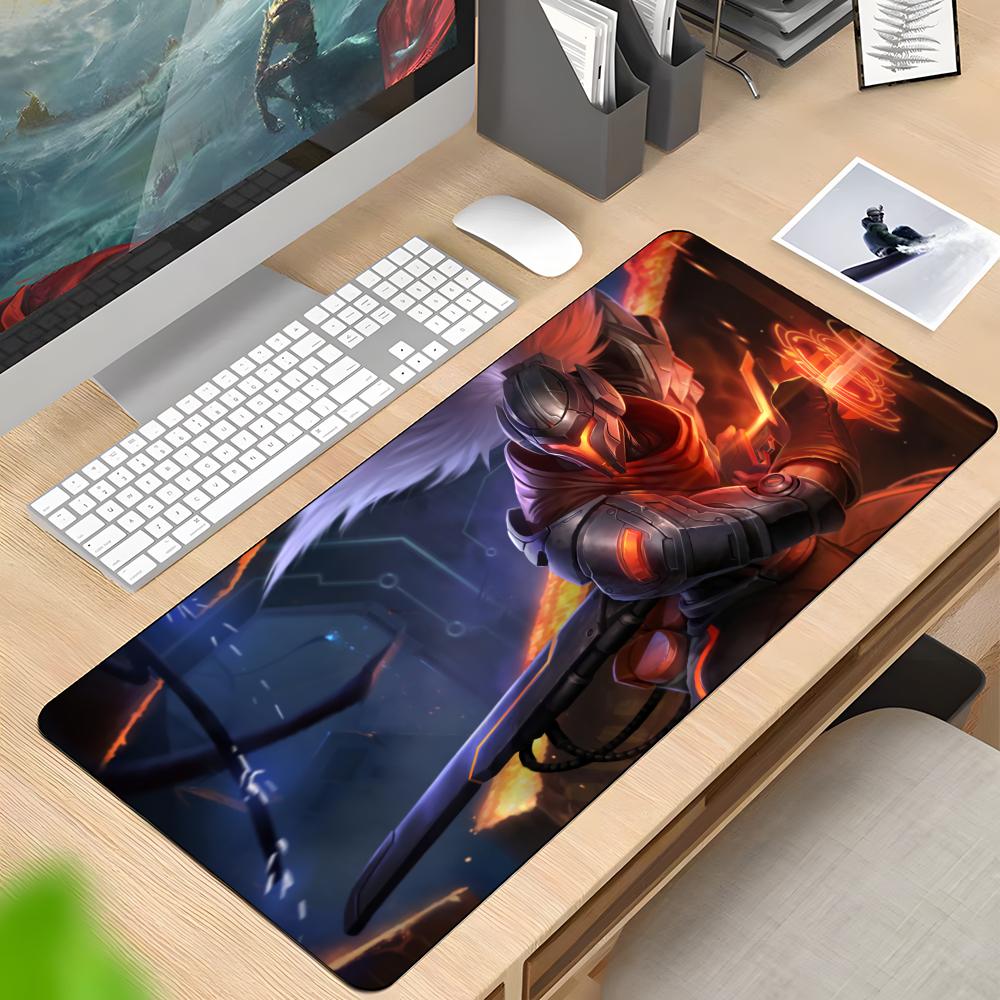 League Of Legends Mouse Pad Rubber Antislip Keyboard Pad 40x90cm Mousepad Gaming Accessories XXL Office Computer Mat