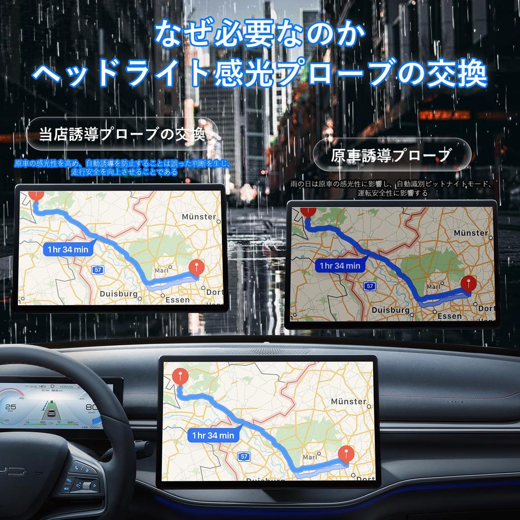 CMD Auto Light Sensor Cover, Compatible with Toyota, 0.7 inches (18 mm), 2 Pieces,