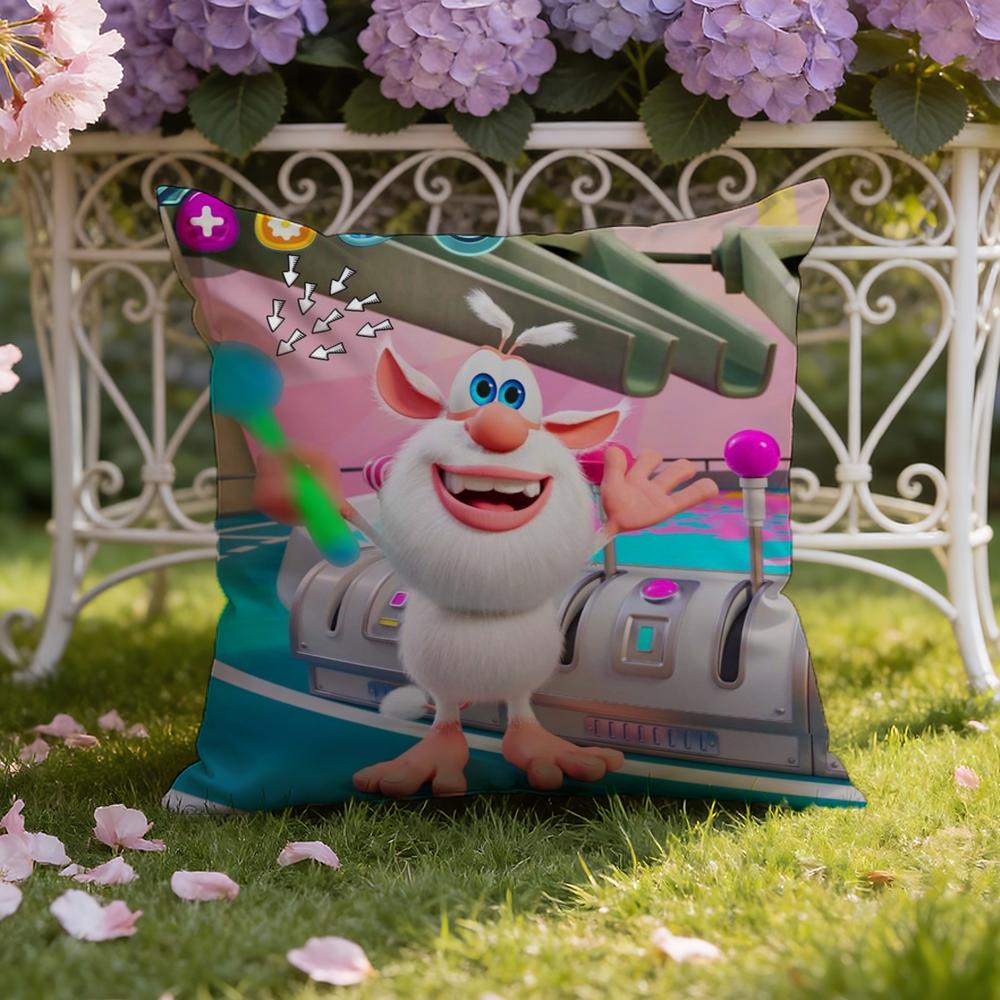 Милая Наволочка Fourbob-Booba для Дома и Автомобиля, Двухсторонний Чехол для Подушки: Двусторонняя конструкция для максимального комфорта