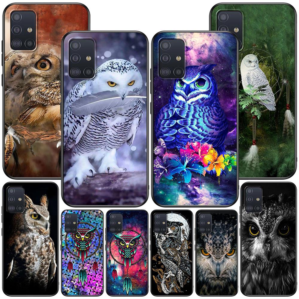 Чехол 'Ловец сов' для Samsung Galaxy A53 5G A12 A13 A52 A02s A22 A51 A54 A11 A13 A32 A52s A72 A01 A03s Силиконовый чехол для телефона