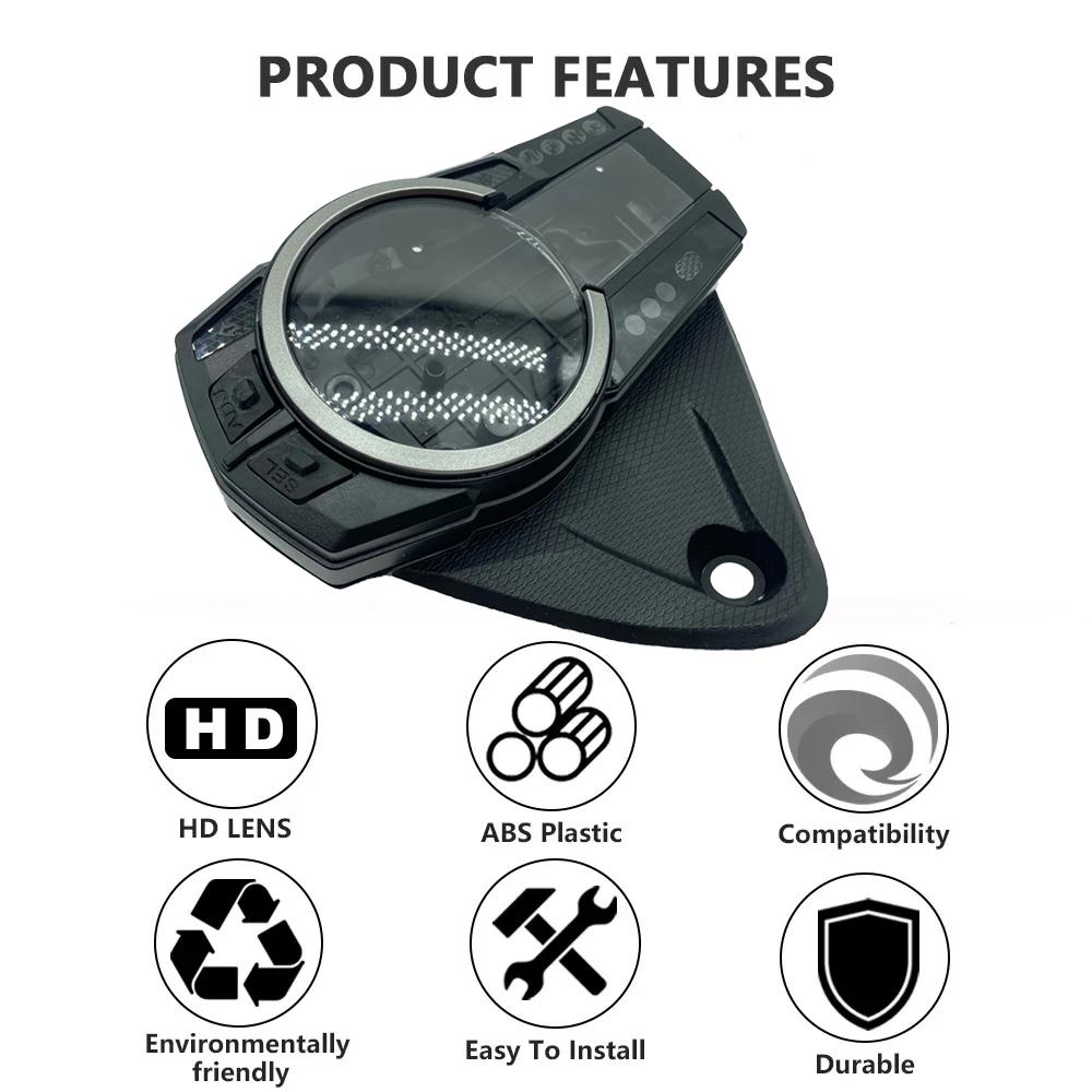 For Suzuki GSXR1000 Speedometer Gauge Cover 2009-2016 K9 L1 L2 L3 L4 L5 L6 Instrument Cluster Tachometer Housing Replacement