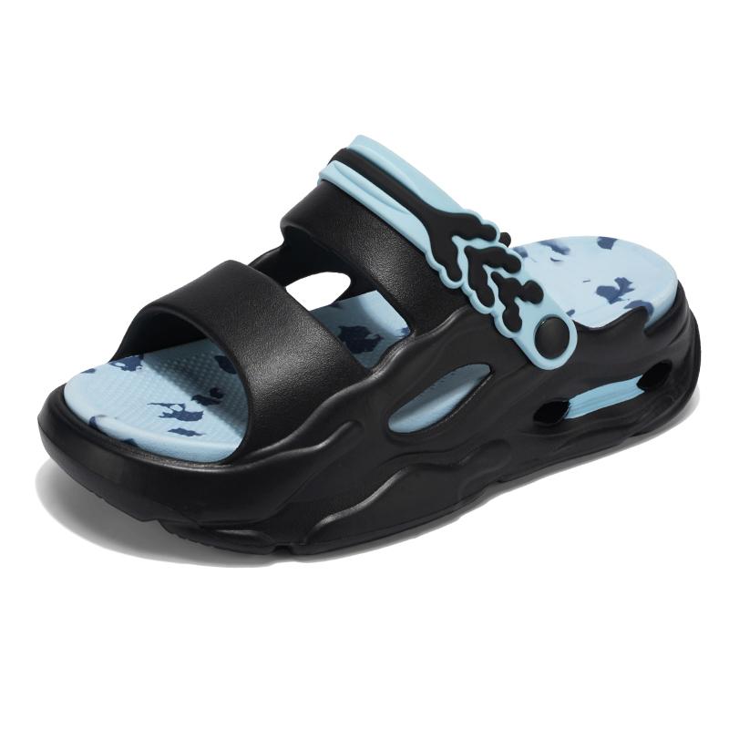 Повседневные нескользящие тапочки EVA с открытым носком для пляжа, душа, весны и лета, повседневная обувь с инновационным дизайном