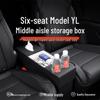 Шестиместная Tesla Model Y - Ящик для хранения в среднем проходе второго ряда - Аксессуар для интерьера
