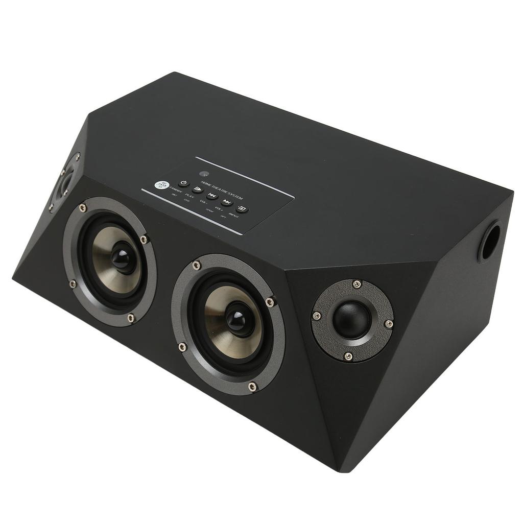 Bluetooth-динамик Hi-Fi стерео без потерь, перезаряжаемый, подключаемый, настольный беспроводной динамик для ПК и ТВ