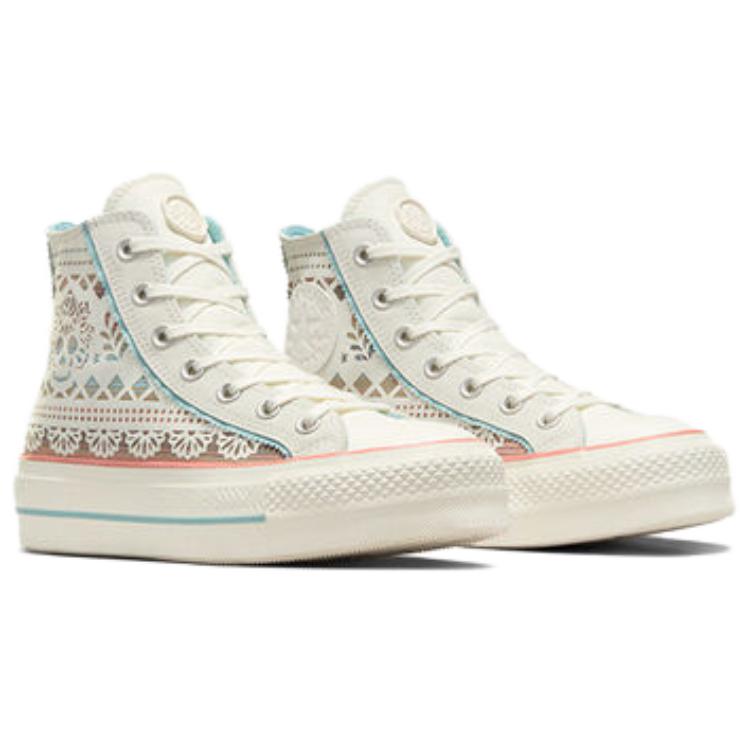 Converse Chuck Taylor All Star Lift High Día De Muertos 2024 унисекс кроссовки кремовый Egret Infinity-Pool A12439C