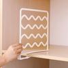 Clothes Space  Divider Wardrobe Shelf Saving Rack Organizer